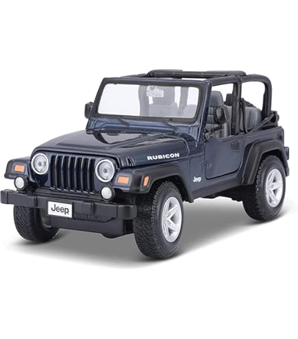 Amazon.com: Maisto 1:27 Scale Jeep Wrangler Rubicon Diecast